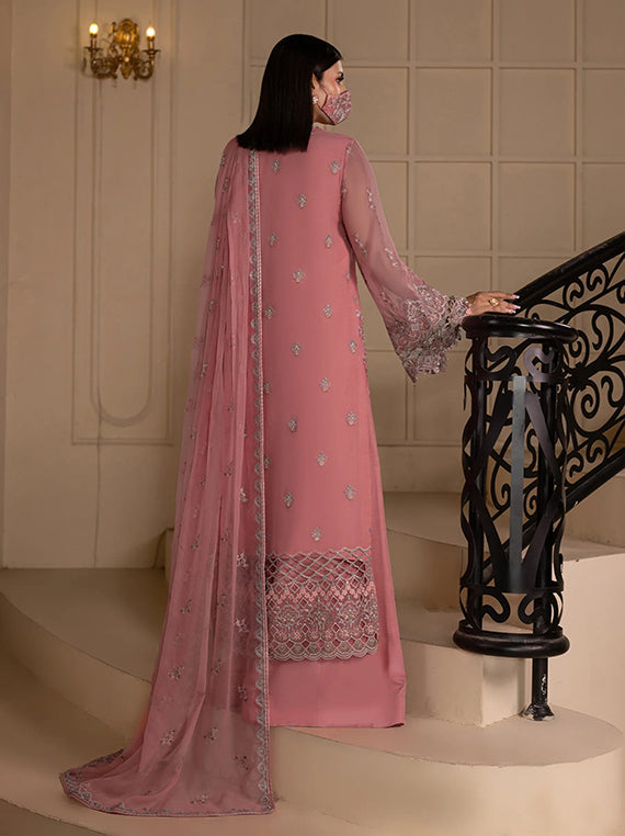 Flossie Festive Embroidered Unstitched Collection'26 (CH-102 Rosavyn)