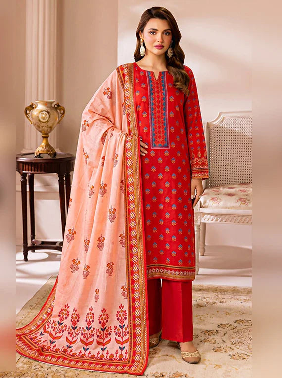 CHAH RANGI Printed Lawn Summer Collection 2026 (D-05)