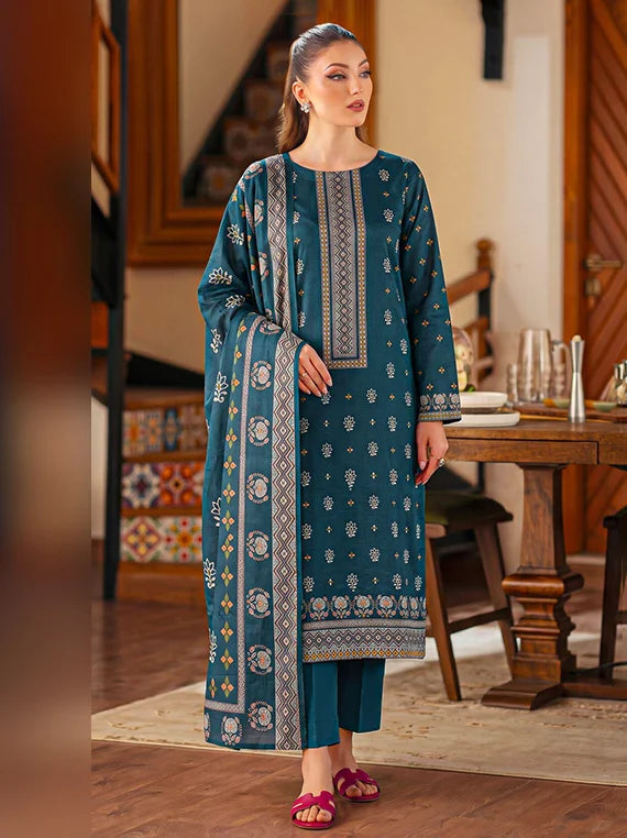 CHAH RANGI Printed Lawn Summer Collection 2026 (D-15)