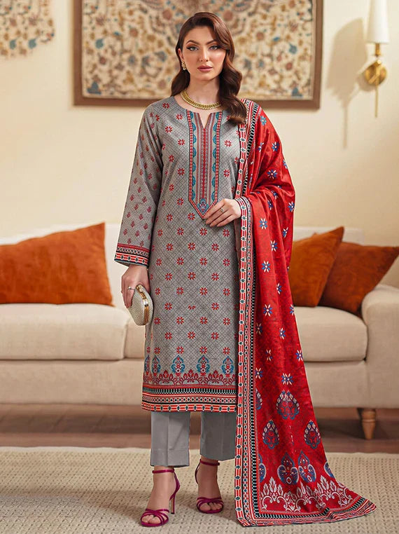 CHAH RANGI Printed Lawn Summer Collection 2026 (D-17)