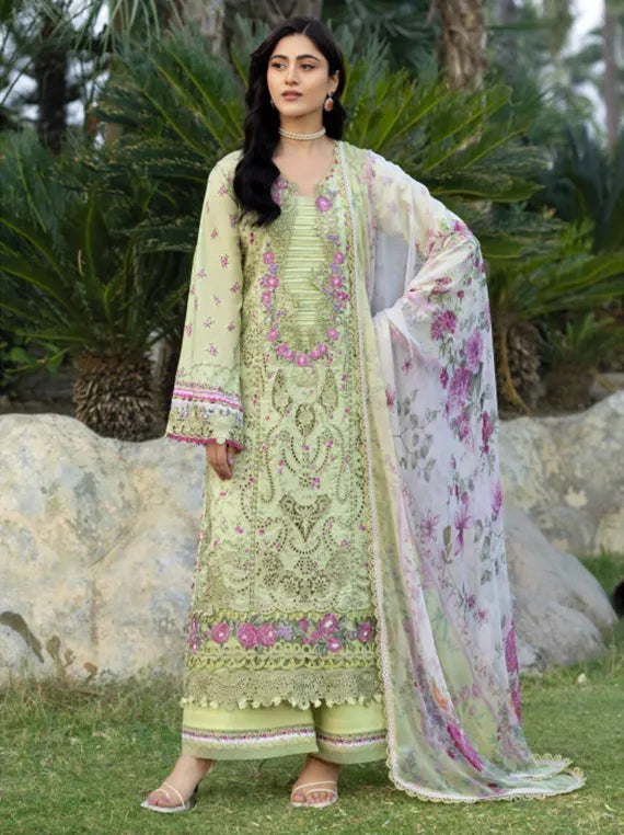 CHIKANKARI by Elaf Embroidered Lawn Collection 2026 (ERC-2A)