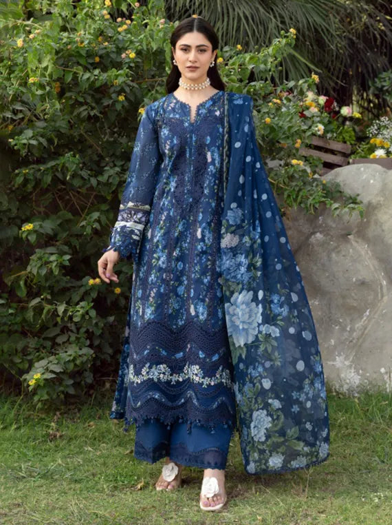 CHIKANKARI by Elaf Embroidered Lawn Collection 2026 (ERC-3B)