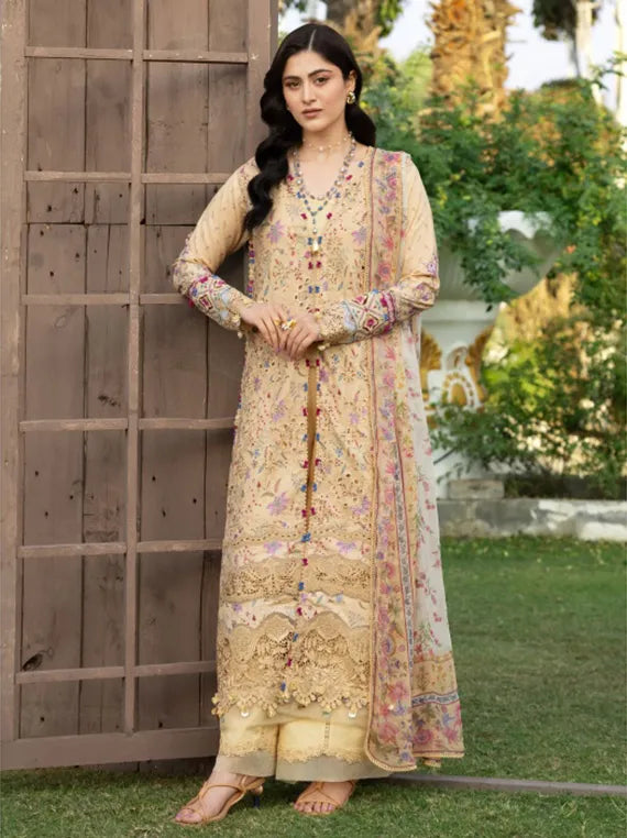 CHIKANKARI by Elaf Embroidered Lawn Collection 2026 (ERC-5B)