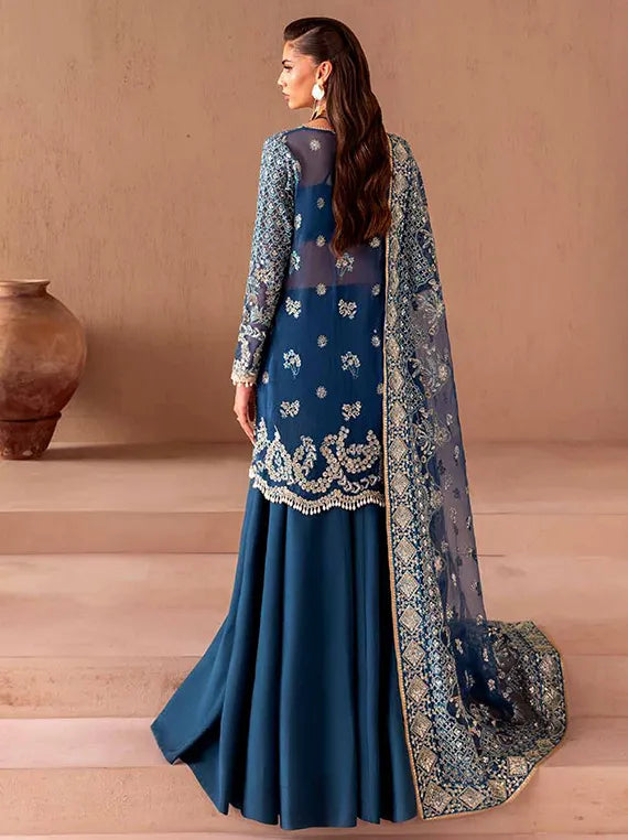 CLAY & COUTURE Organza Collection 2025 by Emaan Adeel (01-ELARA)