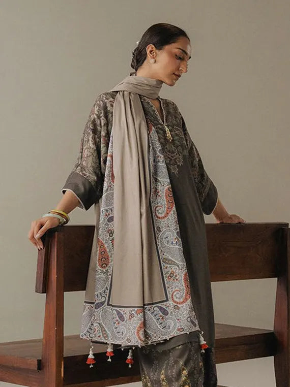 COCO by Zara Shahjahan Printed Collection 2025 Drop-05 (Autumn Line-10A)