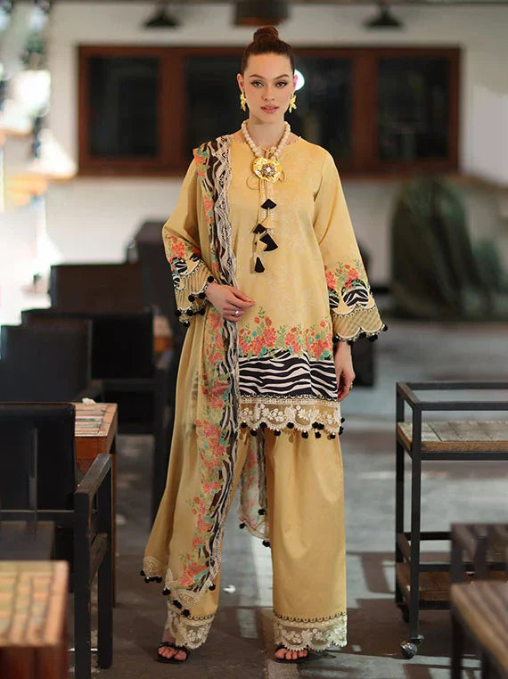 COMBINATION by Charizma Lawn Collection 2026 Vol-01 (CC6-006)