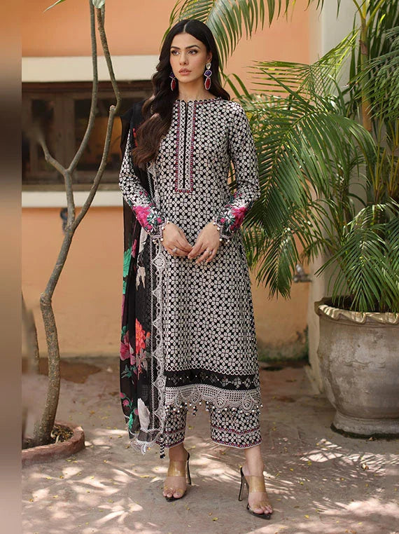 COMBINATION by Charizma Lawn Collection 2026 Vol-01 (CC6-008)
