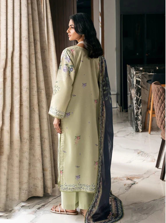 CORAL Gardenia Printed Lawn Collection 2026 (D-02)