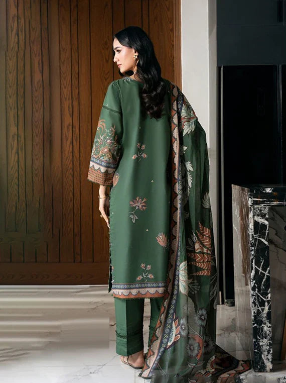 CORAL Gardenia Printed Lawn Collection 2026 (D-03)