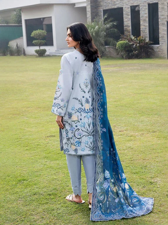 CORAL Gardenia Printed Lawn Collection 2026 (D-10)