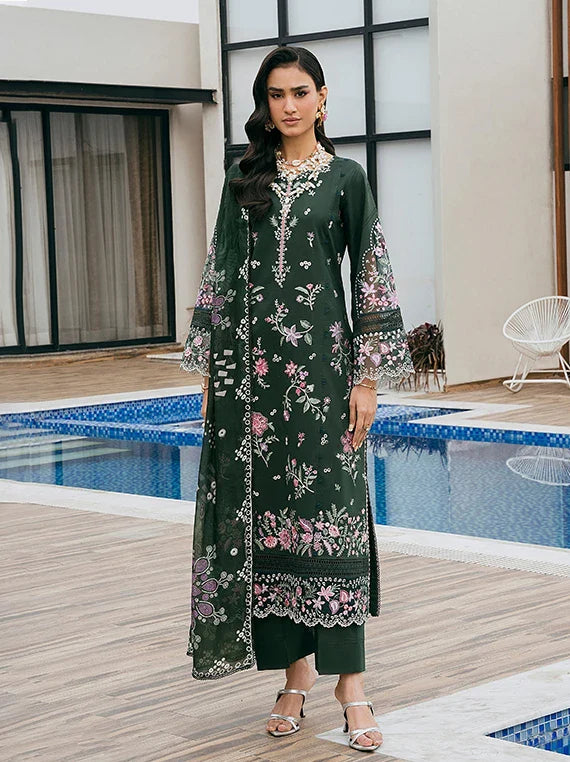 CORAL Summer Festive Luxury Lawn Collection 2026 (SF-02)