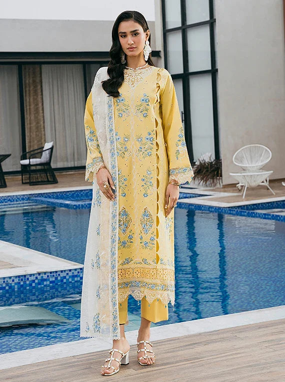 CORAL Summer Festive Luxury Lawn Collection 2026 (SF-04)