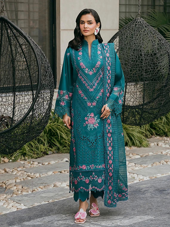 CORAL Summer Festive Luxury Lawn Collection 2026 (SF-05)