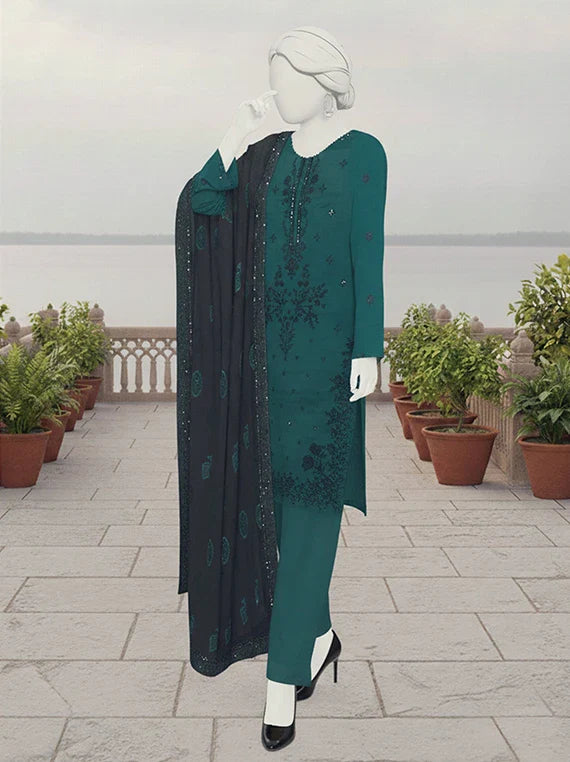 CROWN by ABC Embroidered Lawn Collection 2026 (D-06)