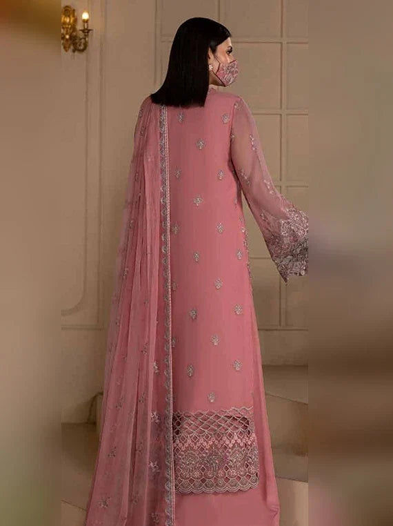 Chandni by Flossie Embroidered Chiffon Unstitched Collection 2026 (CH-102)