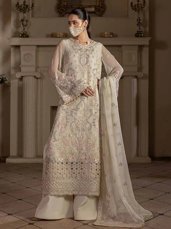 Chandni by Flossie Embroidered Chiffon Unstitched Collection 2026 (CH-106)