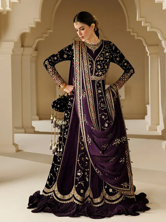 Chandni Luxury Velvet Formals Collection'26 (CVF26-D03)
