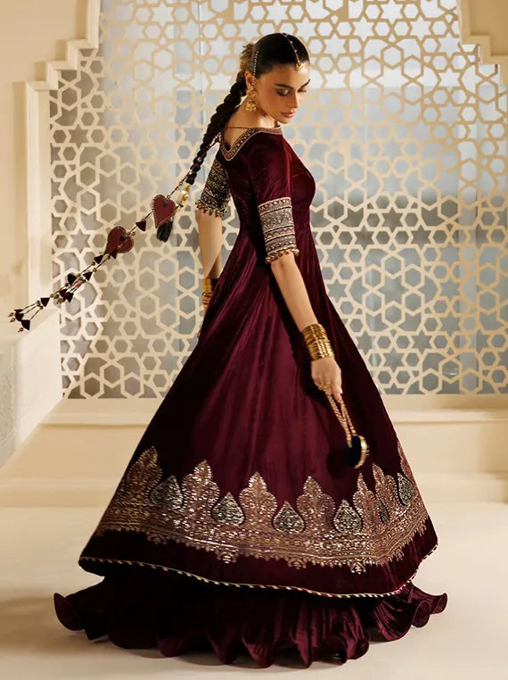 Chandni Luxury Velvet Formals Collection'26 (CVF26-D04)