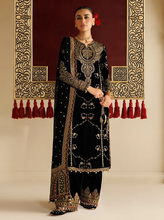 Chandni Luxury Velvet Formals Collection'26 (CVF26-D05)