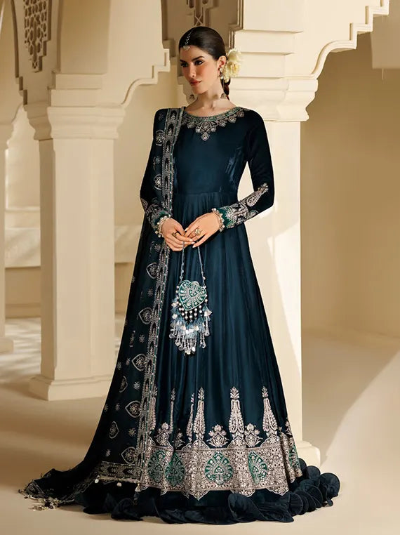 Chandni Luxury Velvet Formals Collection'26 (CVF26-D09)