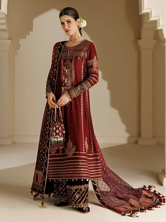 Chandni Luxury Velvet Formals Collection'26 (CVF26-D10)