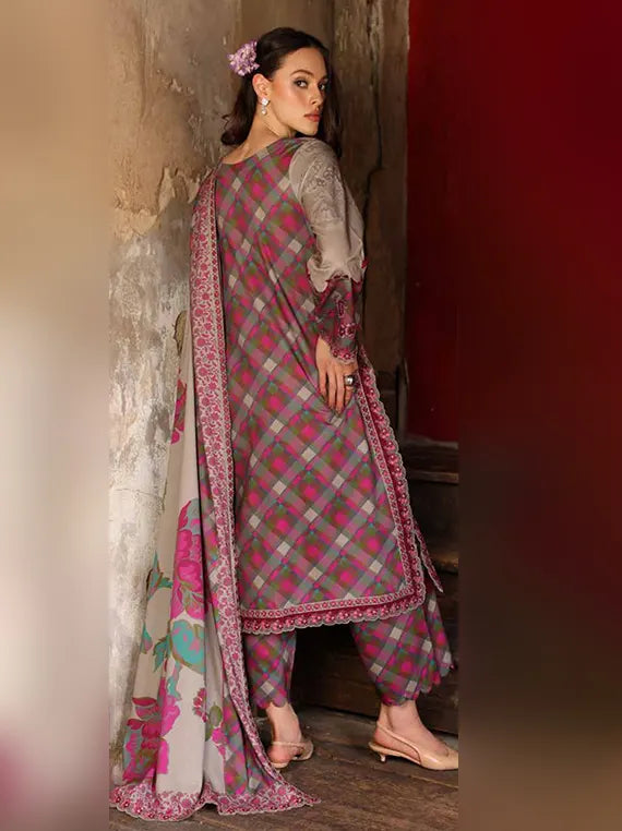 Charizma Combination Unstitched Linen Collection'26 V-III (CCW7-20)