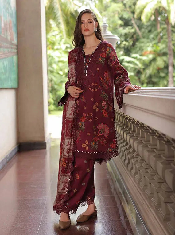 Charizma Combination Unstitched Linen Collection'26 V-III (CCW7-22)