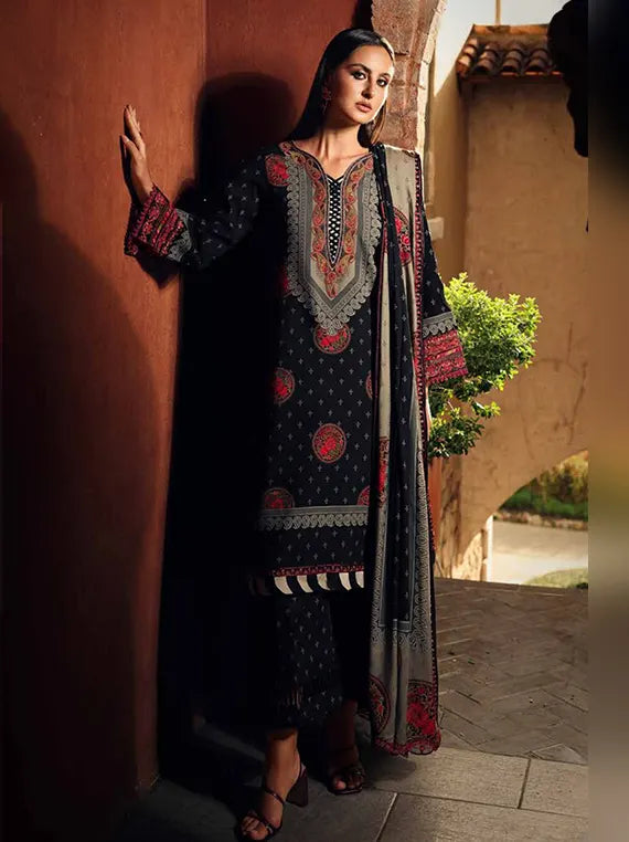 Charizma Combination Unstitched Linen Collection'26 V-III (CCW7-25)