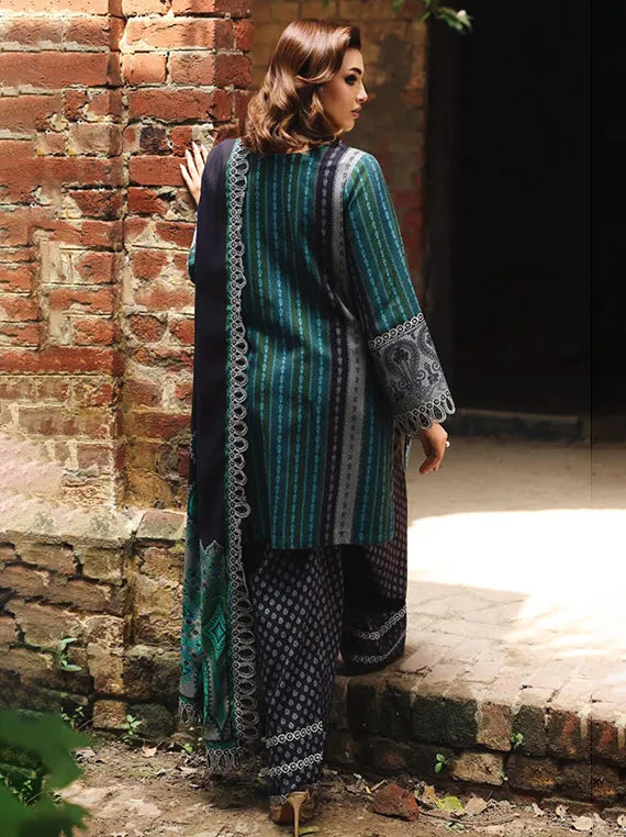 Charizma Combination Embroidered Linen Collection 2025 (CCW6-12)
