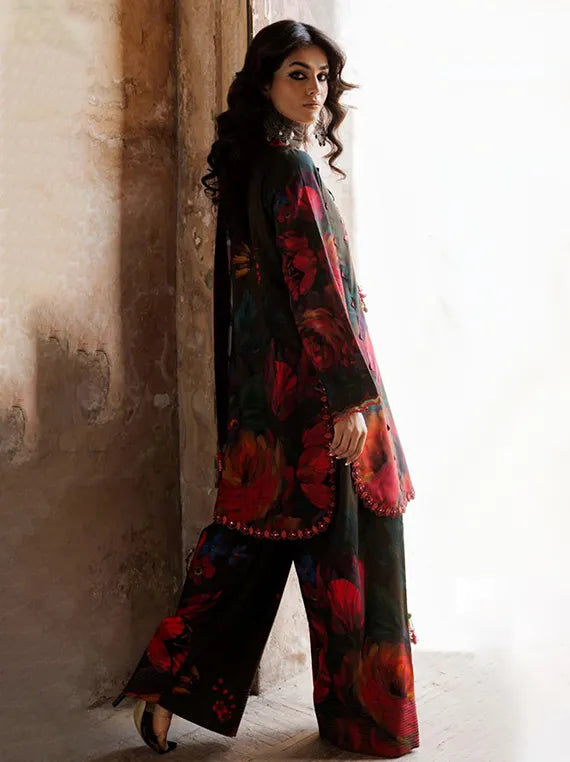 Charizma Combination Embroidered Linen Collection 2025 (CCW6-18)
