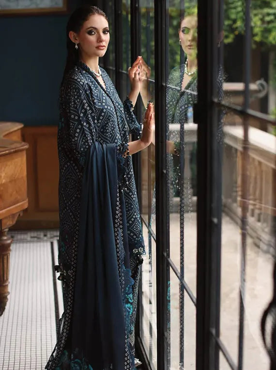 Charizma Combination Embroidered Linen Collection 2025 (CCW6-20)