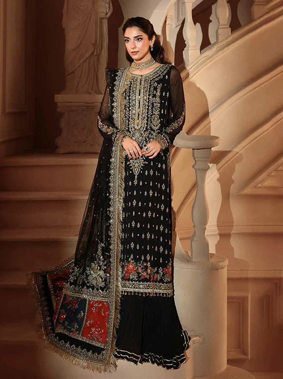 Charizma Dastan-e-Jashan Luxury Chiffon Collection 2026 Vol-01 (DJW6-04)
