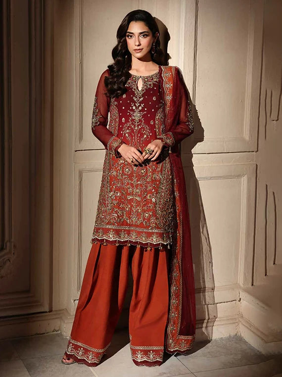 Charizma Dastan-e-Jashan Luxury Chiffon Collection 2026 Vol-01