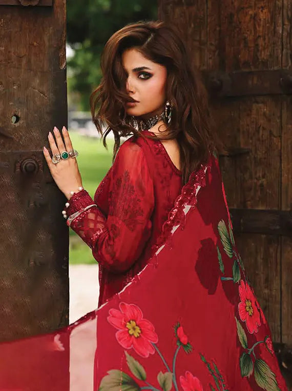 Charizma Vasal Vol-04 Embroidered Chiffon Collection 2025 (VSL25-25)