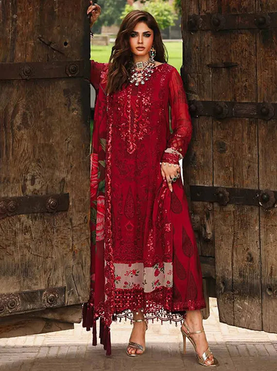 Charizma Vasal Vol-04 Embroidered Chiffon Collection 2025 (VSL25-25)