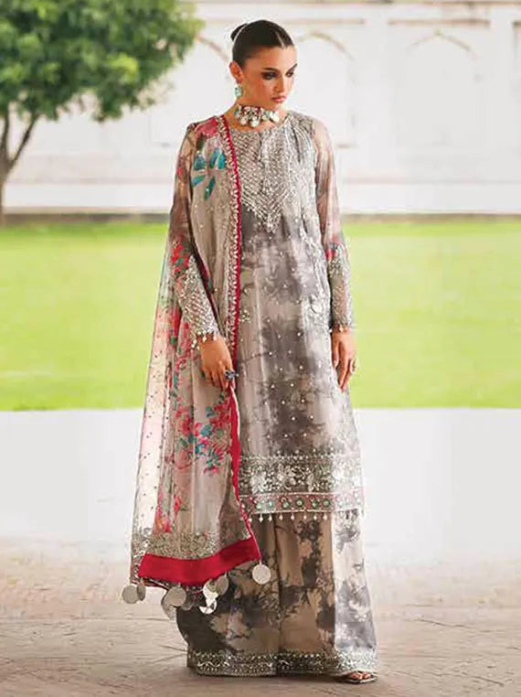 Charizma Vasal Vol-04 Embroidered Chiffon Collection 2025 (VSL25-27)