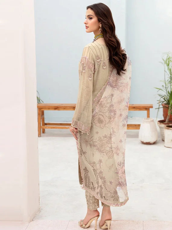 Chevron By Ramsha Chiffon Collection 2023 Vol-07 (A-701)
