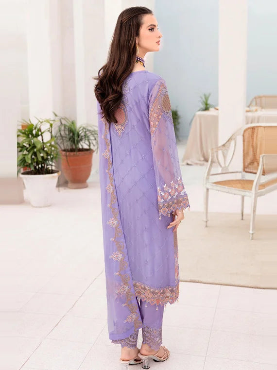 Chevron By Ramsha Chiffon Collection 2023 Vol-07 (A-711)