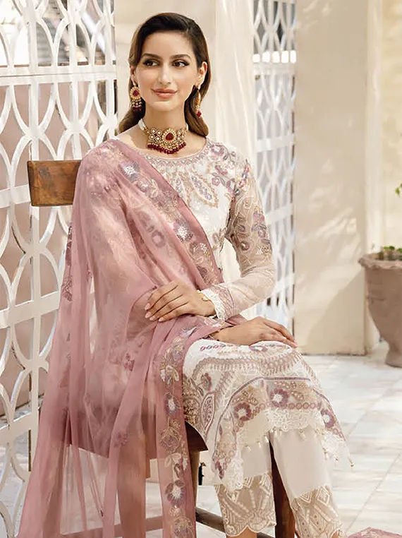 Chevron By Ramsha Chiffon Collection 2024 Vol-09 (A-902)