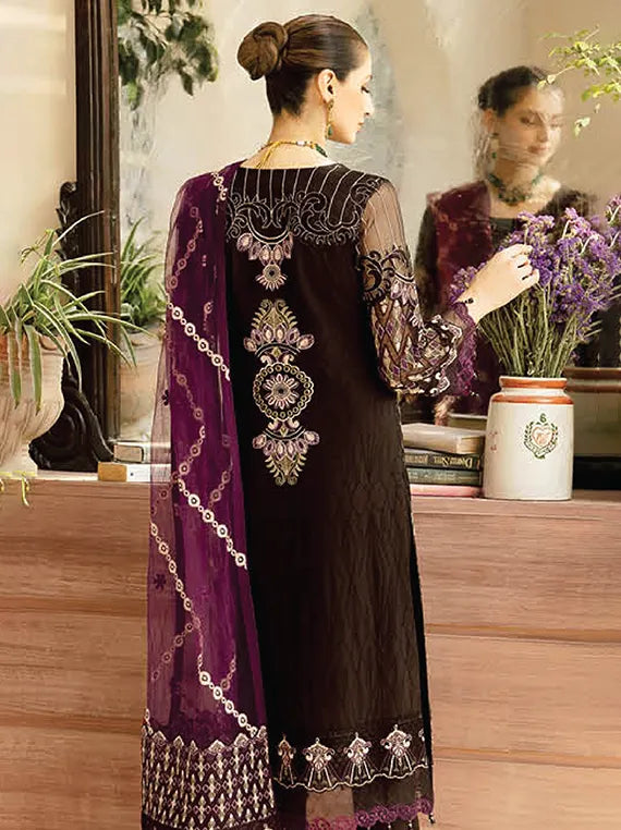Chevron By Ramsha Chiffon Collection 2024 Vol-09 (A-905)