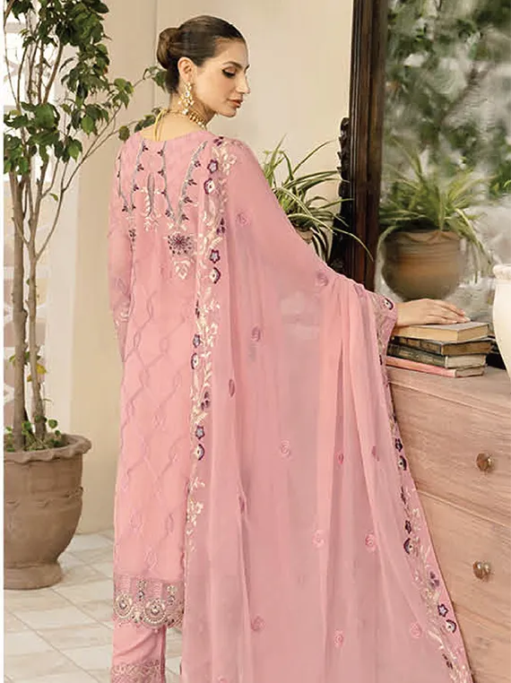 Chevron By Ramsha Chiffon Collection 2024 Vol-09 (A-909)