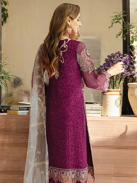 Chevron By Ramsha Chiffon Collection 2024 Vol-09 (A-911)
