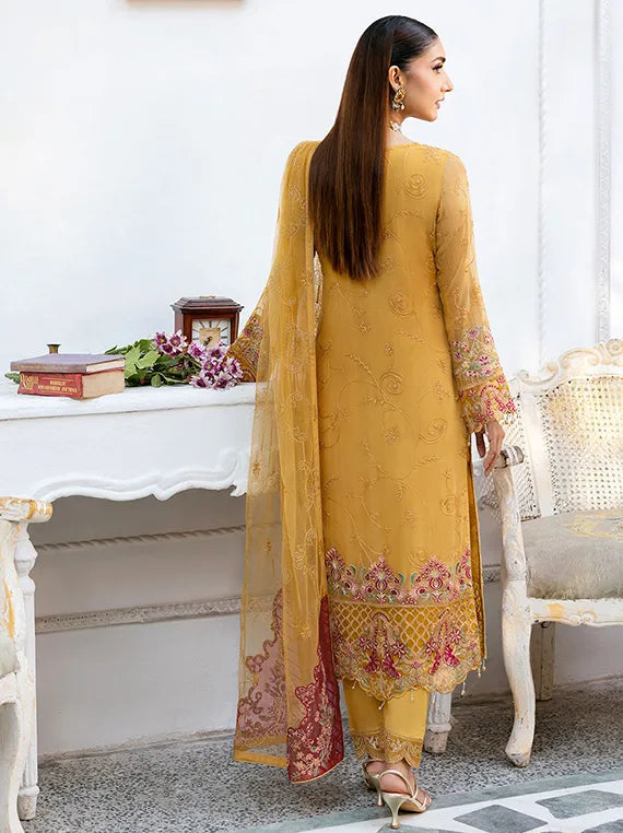 Chevron By Ramsha Chiffon Collection 2025 Vol-10 (A-1004)
