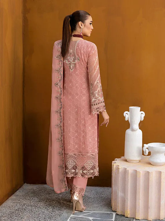 Chevron By Ramsha Chiffon Collection 2025 Vol-10 (A-1005)