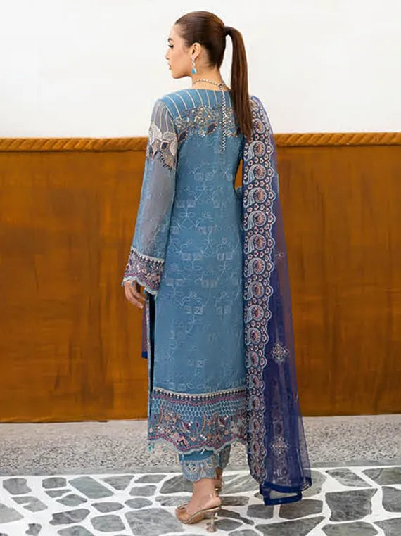 Chevron By Ramsha Chiffon Collection 2025 Vol-10 (A-1006)