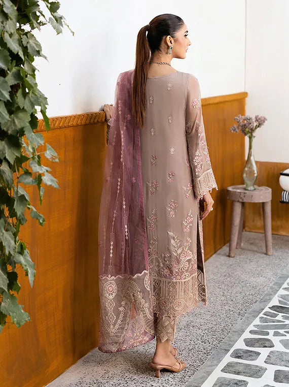 Chevron By Ramsha Chiffon Collection 2025 Vol-10 (A-1009)