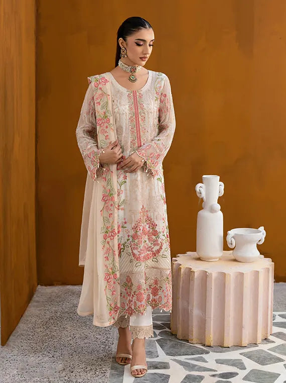 Chevron By Ramsha Chiffon Collection 2025 Vol-10 (A-1011)