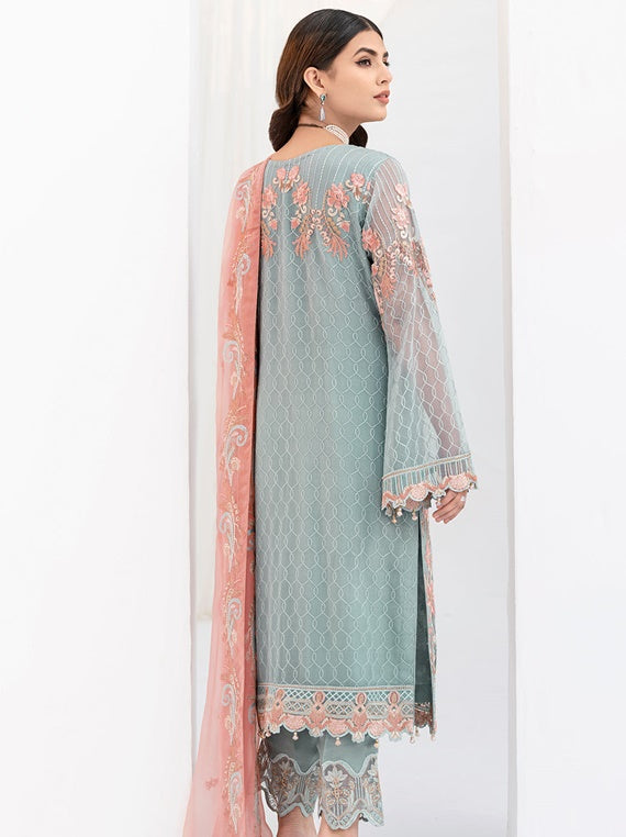 Chevron Chifffon Collection 2023 Vol-06 By Ramsha (A-612)