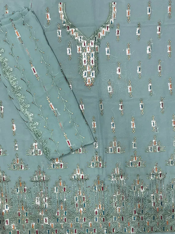 Chiffon Embroidered Whispers Edit25 (IQ202-05)