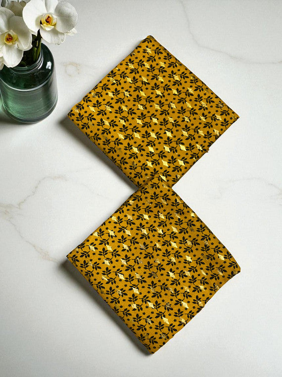 Chilly Weather Gold Glitter Printed Marina Edit25 (IS41-12)